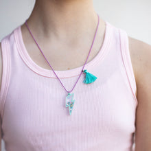 Load image into Gallery viewer, Calico Charlie Necklace - Lightning Bolt