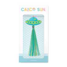 Load image into Gallery viewer, Calico Alexa Necklace - Spaceship