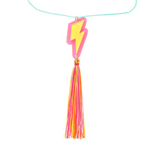 Load image into Gallery viewer, Calico Alexa Necklace - Lightning Bolt