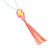 Load image into Gallery viewer, Calico Alexa Necklace - Lightning Bolt
