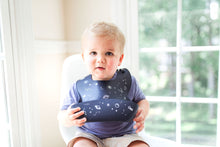 Load image into Gallery viewer, Loulou Lollipop Silicone Bib Printed - Space