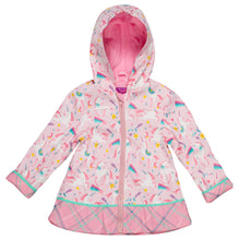 Load image into Gallery viewer, Stephen Joseph Raincoat Pink Unicorn