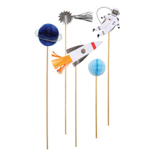 Load image into Gallery viewer, (SALE) Meri Meri To The Moon Cake Toppers