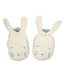 Load image into Gallery viewer, (SALE) Meri Meri Mint Bunny Baby Booties