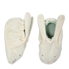 Load image into Gallery viewer, (SALE) Meri Meri Mint Bunny Baby Booties
