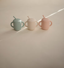 Load image into Gallery viewer, (SALE) Mushie Silicone Training Cup