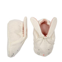 Load image into Gallery viewer, (SALE) Meri Meri Peach Bunny Baby Booties