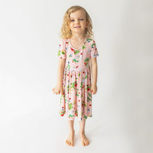 Load image into Gallery viewer, (SALE) Posh Peanut Annabelle - Tiered Flutter Sleeve Dress