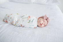 Load image into Gallery viewer, (SALE) Loulou Lollipop Swaddle - Woodland Gnome