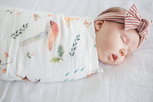 Load image into Gallery viewer, (SALE) Loulou Lollipop Swaddle - Woodland Gnome