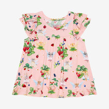 Load image into Gallery viewer, (SALE) Posh Peanut Annabelle - Cap Sleeve Flutter Dress & Bloomer Set