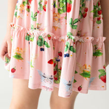 Load image into Gallery viewer, (SALE) Posh Peanut Annabelle - Tiered Flutter Sleeve Dress