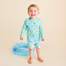 Load image into Gallery viewer, (SALE) Posh Peanut Ducky - Long Sleeve Rash Guard