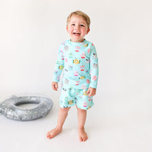 Load image into Gallery viewer, (SALE) Posh Peanut Donuts - Long Sleeve Rash Guard