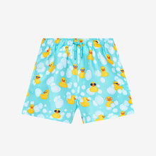 Load image into Gallery viewer, (SALE) Posh Peanut Ducky - Boys Swim Trunks
