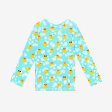 Load image into Gallery viewer, (SALE) Posh Peanut Ducky - Long Sleeve Rash Guard