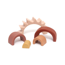 Load image into Gallery viewer, (SALE) Petit Monkey Stacking Toy Sun