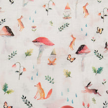 Load image into Gallery viewer, (SALE) Loulou Lollipop Swaddle - Woodland Gnome