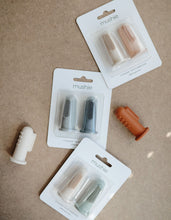 Load image into Gallery viewer, (SALE) Mushie Finger Baby Toothbrush