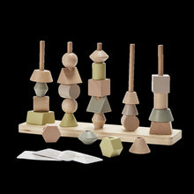 Load image into Gallery viewer, (SALE) byASTRUP Shapes Stacking Tower