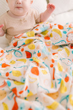 Load image into Gallery viewer, (SALE) Loulou Lollipop Swaddle - Cutie Fruits