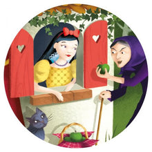 Load image into Gallery viewer, Djeco FAIRY TALE SILHOUETTE JIGSAW PUZZLE: SNOW WHITE (50PC)