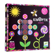 Load image into Gallery viewer, Djeco KINOPTIK ANIMATED OPTICAL ILLUSION PUZZLE: GARDEN (107PC)