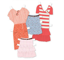 Load image into Gallery viewer, Djeco ONE BIG DRESSING ROOM PAPERDOLL WARDROBE