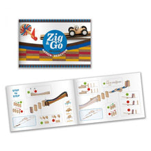 Load image into Gallery viewer, Djeco ZIG N GO ACTION-REACTION CONSTRUCTION SET: WROOM (45PCS)