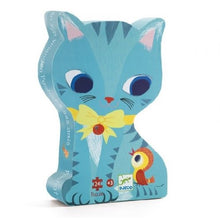 Load image into Gallery viewer, Djeco SILHOUETTE JIGSAW PUZZLE: PACHAT AND FRIENDS (24PC)