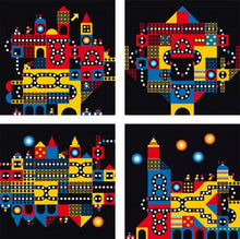 Load image into Gallery viewer, Djeco KINOPTIK ANIMATED OPTICAL ILLUSION PUZZLE: CITY (123PC)