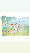 Load image into Gallery viewer, Djeco SILHOUETTE JIGSAW PUZZLE: PRINCESS OF SPRING (36PC)
