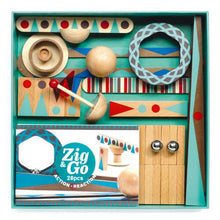 Load image into Gallery viewer, Djeco ZIG N GO ACTION-REACTION CONSTRUCTION SET: ROLL (28PCS)