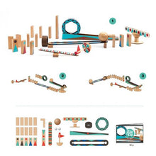 Load image into Gallery viewer, Djeco ZIG N GO ACTION-REACTION CONSTRUCTION SET: ROLL (28PCS)
