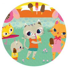 Load image into Gallery viewer, Djeco SILHOUETTE JIGSAW PUZZLE: ICE CREAM TRUCK (16PC)  SGD17.90