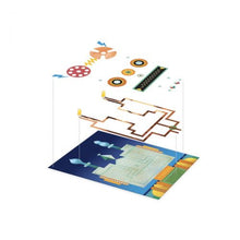 Load image into Gallery viewer, Djeco FACTORY ART + SCIENCE STEAM PROJECT KIT: 'CYBORGS' PICTURE BOARDS