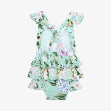 Load image into Gallery viewer, (SALE) Posh Peanut Erin - Basic Ruffled Capsleeve Bubble Romper
