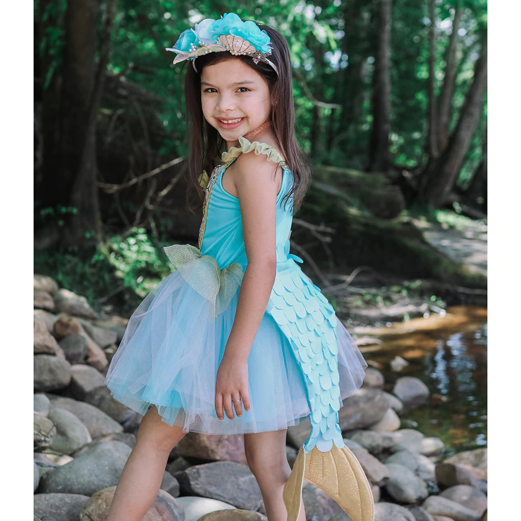 great pretenders mermaid dress Great Pretenders Mermalicious Dress With Tail, Size 5-6 – Sophea In  Wonderland