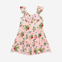 Load image into Gallery viewer, (SALE) Posh Peanut Annabelle - Tiered Flutter Sleeve Dress