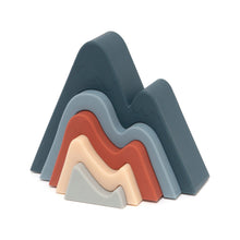Load image into Gallery viewer, (SALE) Petit Monkey Stacking Mountain Balsam Blue