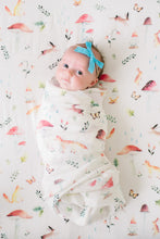 Load image into Gallery viewer, (SALE) Loulou Lollipop Swaddle - Woodland Gnome