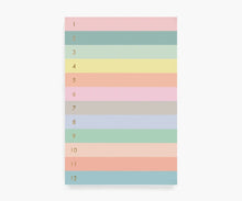Load image into Gallery viewer, Rifle Paper Co. Numbered Color Block Memo Notepad