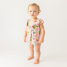 Load image into Gallery viewer, (SALE) Posh Peanut Annabelle - Cap Sleeve Flutter Dress & Bloomer Set
