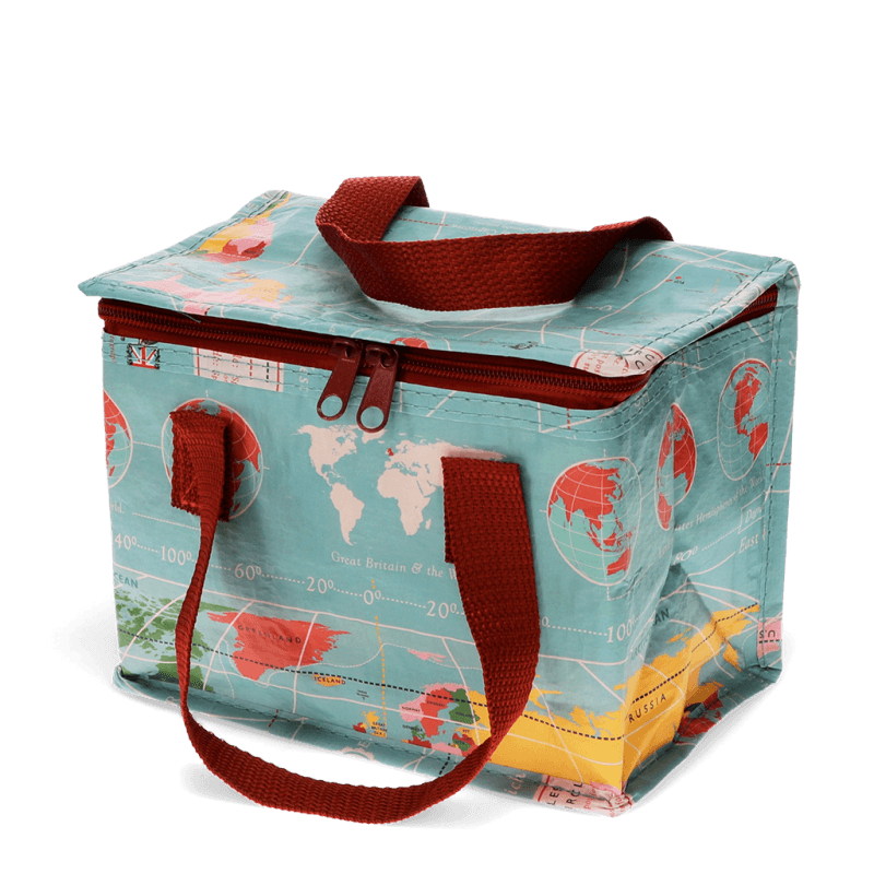 Rex London World Map Lunch Bag