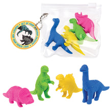 Load image into Gallery viewer, Rex London Dinosaur erasers (set of 4)