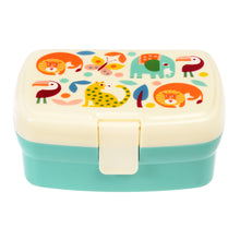 Load image into Gallery viewer, Rex London Lunch box with tray - Wild Wonders