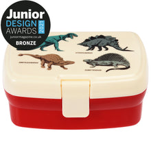 Load image into Gallery viewer, Rex London Lunch box with tray - Prehistoric Land