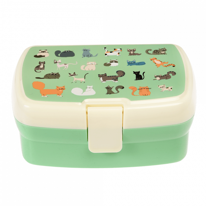 Rex London Lunch box with tray - Nine Lives