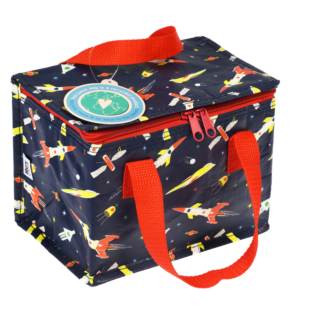 Rex London Insulated lunch bag - Space Age Rocket
