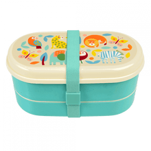 Load image into Gallery viewer, Rex London Children&#39;s bento box - Wild Wonders